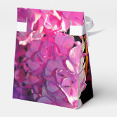 ロマンチックなピンクのフローラエレガントアジサイ フェイバーボックス (裏面サイド)