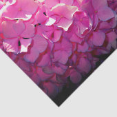 ロマンチックなピンクのフローラエレガントアジサイ 薄葉紙 (詳細)