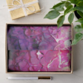 ロマンチックなピンクのフローラエレガントアジサイ 薄葉紙 (ギフト)