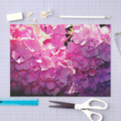 ロマンチックなピンクのフローラエレガントアジサイ 薄葉紙 (クラフト)