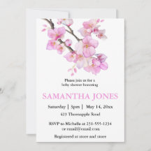 ロマンチックなピンクの水色のさくらんぼの花