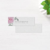 ロマンチックなピンクの牡丹結婚のウェブサイトRSVP (デスク)