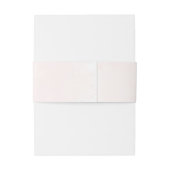 ロマンチックなピンクの白と金ゴールド結婚フローラ 招待状ベリーバンド (裏面例)