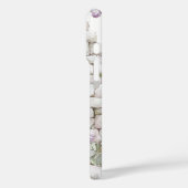 ロマンチックなピンクの紫のフローラ馬のレンガとツタ Case-Mate iPhoneケース (裏面 / 左)