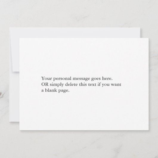 ロマンチックなピンクローズメイド・オブ・オーナー（花嫁付き添い人）提案カード 招待状 (裏面)