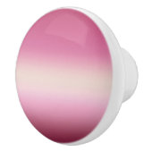ロマンチックなピンク&かわいらしアイボリークリームグラデーシグラデーションョン セラミックノブ (右)