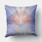 ロマンチックなファンタジーラブシルエット クッション (裏面)