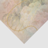 ロマンチックなフローライエローピンクホワイトデコページ 薄葉紙 (詳細)