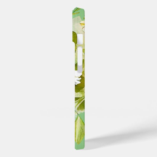 ロマンチックなフローラデイジーインすべての女性引用文 Case-Mate iPhoneケース (裏面 / 左)