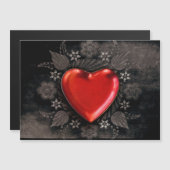 ロマンチックなフローラハートバレンタインラブ (正面/裏面)