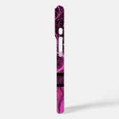 ロマンチックなフローラハートパターン Case-Mate iPhoneケース (裏面 / 左)