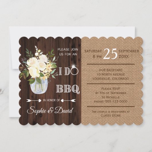 ロマンチックなフローラバーラップオールドバーンI DOバーベキュー (正面)