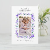 ロマンチックなフローラフレームパープルシェード2写真 プログラム (スタンド正面)