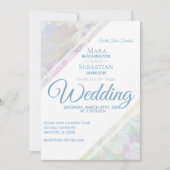*~*ロマンチックなフローラレースヴィンテージウェディング 招待状 (正面)