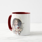 ロマンチックなフローラ写真 マグカップ (正面左)