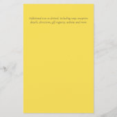 ロマンチックなフローラ日付を保存する色のテーマ (裏面)