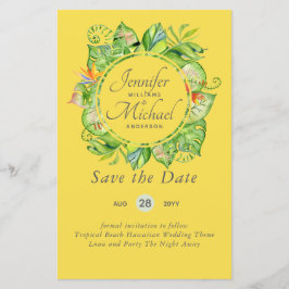 ロマンチックなフローラ日付を保存する色のテーマ