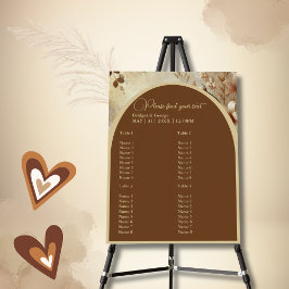 ロマンチックなフローラ結婚の座席