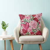 ロマンチックなフローラ装飾用クッションカバー クッション (椅子)