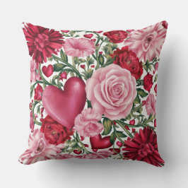 ロマンチックなフローラ装飾用クッションカバー クッション