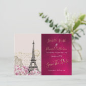 ロマンチックなブルゴーニュのパリ 春 セーブザデート (スタンド正面)