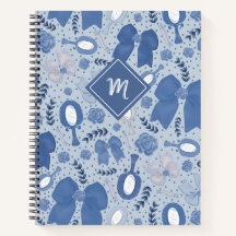 ロマンチックなブルーの弓とバラ