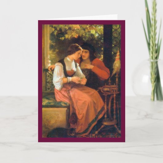 ロマンチックなプロポーズカード シーズンカード (正面)