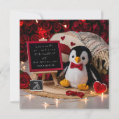 ロマンチックなペンギン妊娠発表 シーズンカード (正面)