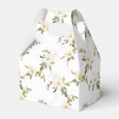 ロマンチックなホワイトフローラ フェイバーボックス (正面サイド)