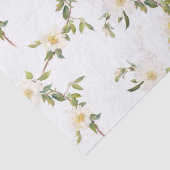ロマンチックなホワイト結婚フローラ 薄葉紙 (詳細)
