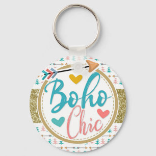 ロマンチックなボヘミアの矢のガーリーなBohoの上品 キーホルダー