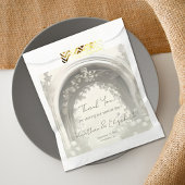 ロマンチックなボホボタニカルアー結婚チーズ フェイバーバッグ