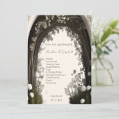 ロマンチックなボホボタニカルアー結婚チーズ プログラム (スタンド正面)