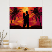 ロマンチックなポスター ポスター (キッチン)