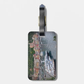 ロマンチックなポルトフィノ、イタリアの荷物タグ ラゲッジタグ (裏面縦)
