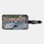 ロマンチックなポルトフィノ、イタリアの荷物タグ ラゲッジタグ (裏面横)