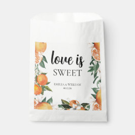 ロマンチックなミカン結婚柑橘類 フェイバーバッグ