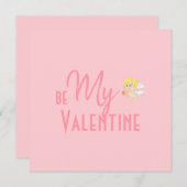 ロマンチックなミニマリストピンクは私のバレンタイン (正面/裏面)