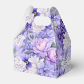 ロマンチックなライトパープルの花 フェイバーボックス (裏面サイド)