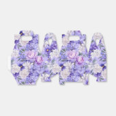 ロマンチックなライトパープルの花 フェイバーボックス (折り畳みなし)