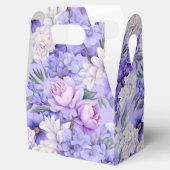 ロマンチックなライトパープルの花 フェイバーボックス (オープン)