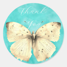 ロマンチックなライトブルーの感謝してい蝶あなた