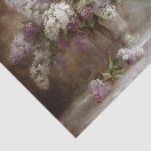 ロマンチックなライラックの花束デコパージュ 薄葉紙 (詳細)