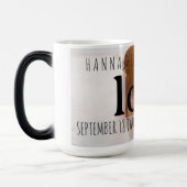 ロマンチックなラブフォトマグウェディング モーフィングマグカップ (左)