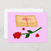 ロマンチックなラブレター (正面/裏面)