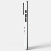 ロマンチックなラベンダーホワイトホース Case-Mate iPhoneケース (裏面 / 左)