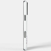 ロマンチックなラベンダーホワイトホース Case-Mate iPhoneケース (裏面 / 右)