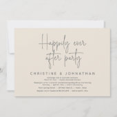 ロマンチックなワンダーランドずっと後パーティー 招待状 (正面)