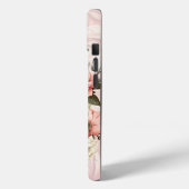 ロマンチックなヴィンテージの水色のフローラ鳥小屋 Case-Mate iPhoneケース (裏面 / 左)