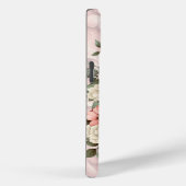ロマンチックなヴィンテージの水色のフローラ鳥小屋 Case-Mate iPhoneケース (裏面 / 右)